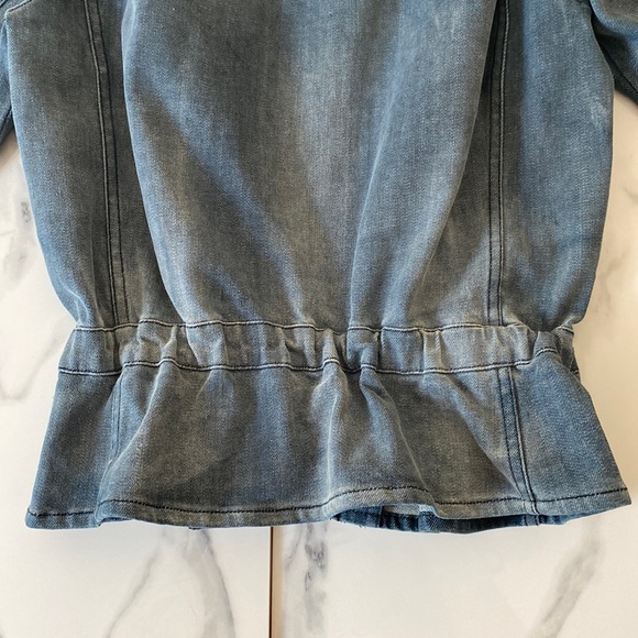 Vintage Armani Exchange Vintage Fitted Denim Jacket - Picture 2 of 6